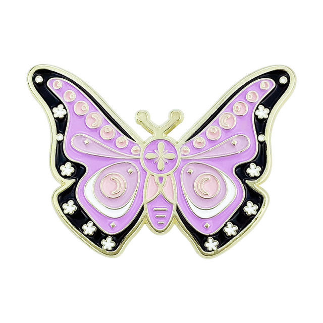 Custom Soft Enamel Butterfly Lapel Pins