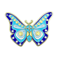 Custom Soft Enamel Butterfly Lapel Pins