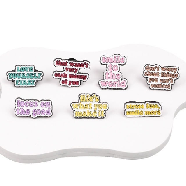 Custom Motivational Lapel Pins