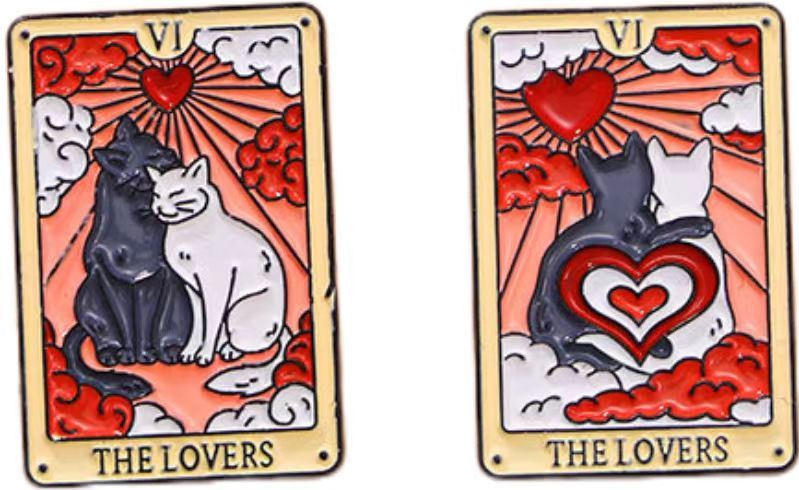 Custom Cat Love Badge