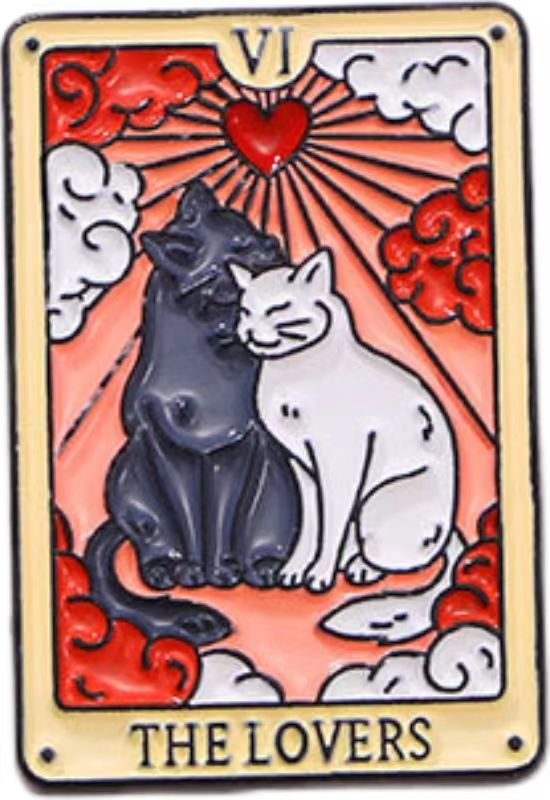 Custom Cat Love Badge