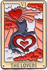 Custom Cat Love Badge