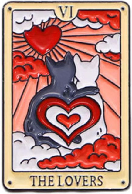 Custom Cat Love Badge