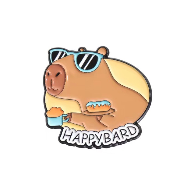 Custom Guinea Pig Lapel Pin