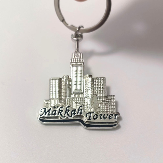 Custom Bright Silver Key Chains