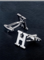 Custom 26 Letter Cuff Links