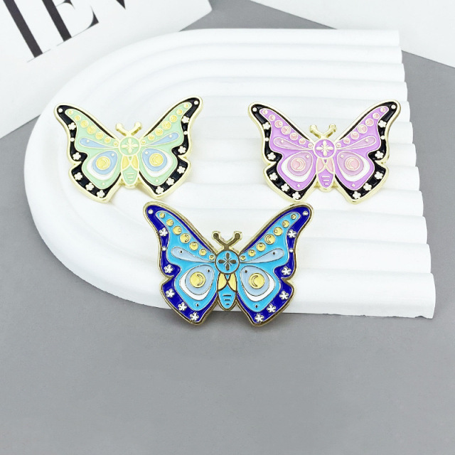 Custom Soft Enamel Butterfly Lapel Pins