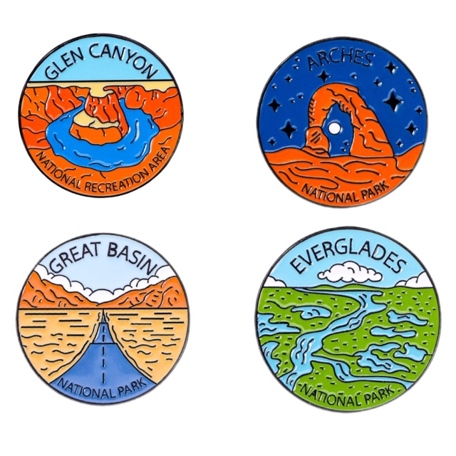 Custom Landmark Lapel Pin