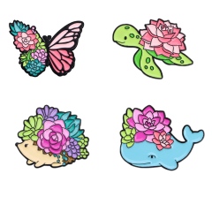 Custom Flowers Badge