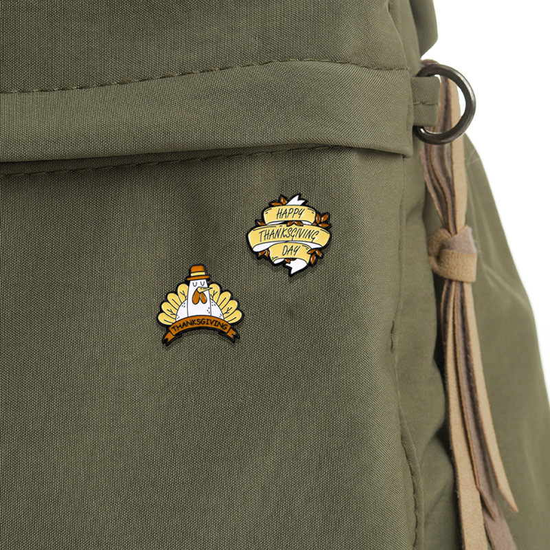 Custom Thanksgiving Badges