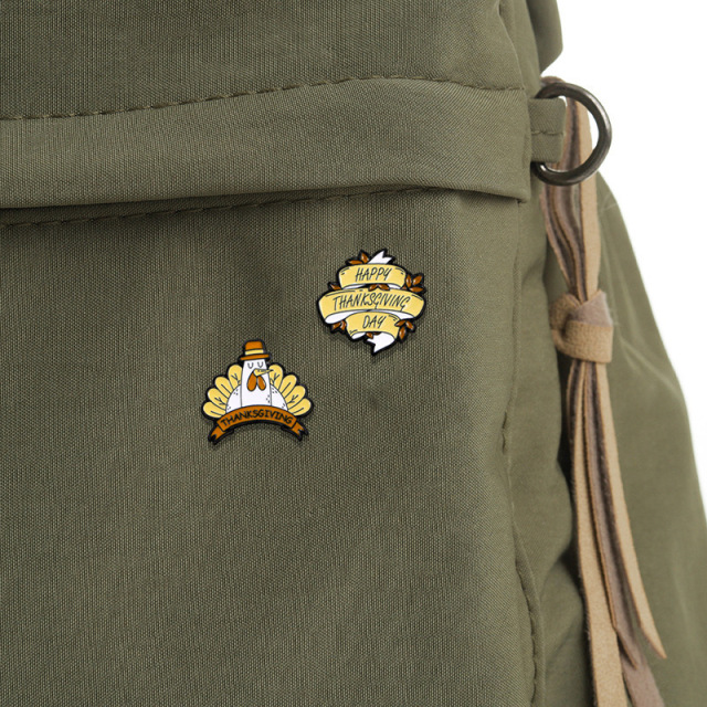 Custom Thanksgiving Badges