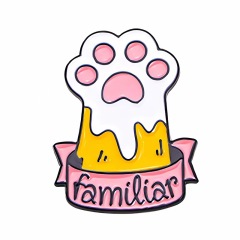 Custom cat paw pin