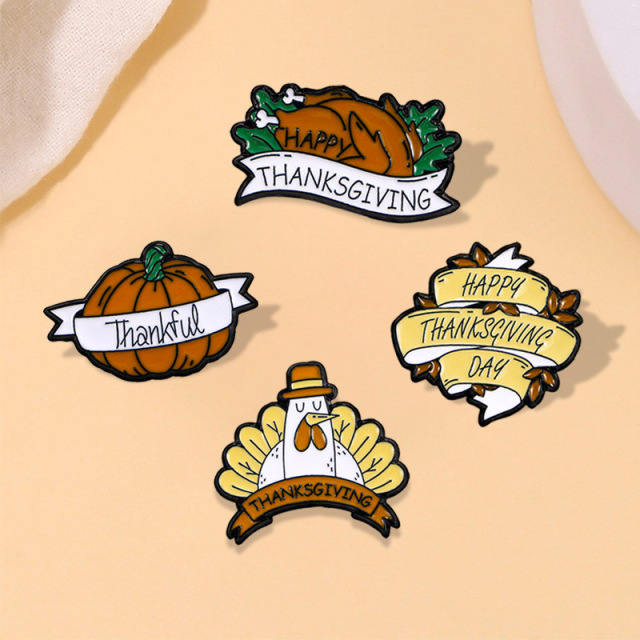 Custom Thanksgiving Badges