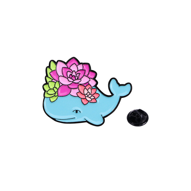 Custom Flowers Badge