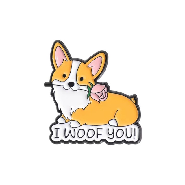 Custom Corgi Pins