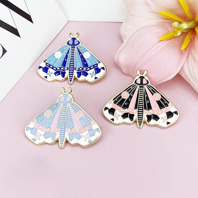 Custom Moth Insect Badge