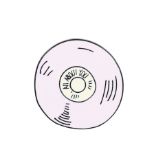 Custom Pink Soft Enamel Badges