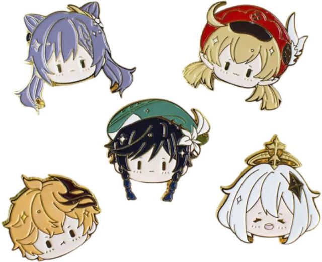 Custom Cartoon Enamel Badges