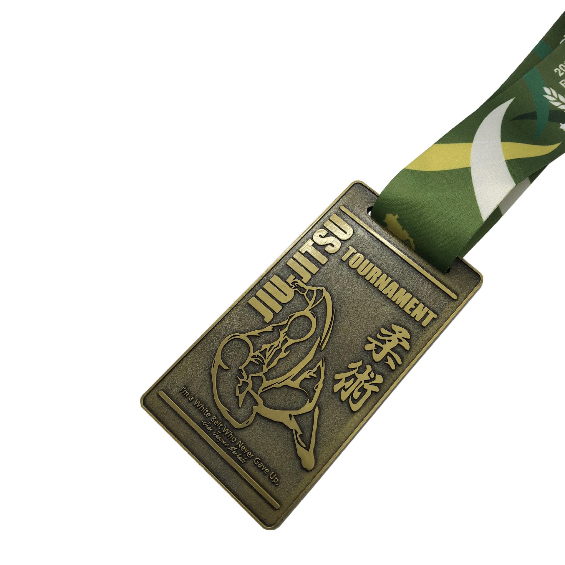 Custom Antique Brass Medals