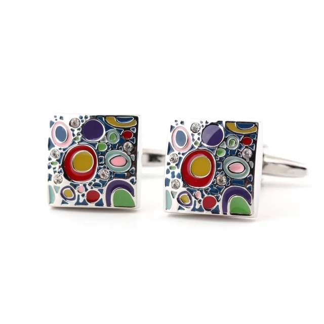 Custom Colorful Cuff Links