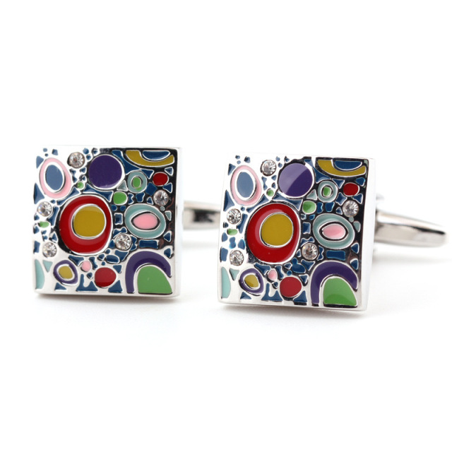Custom Colorful Cuff Links
