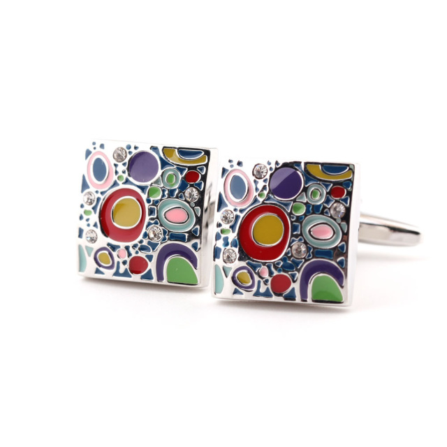 Custom Colorful Cuff Links