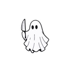 Custom Spooky Ghost Lapel Pins