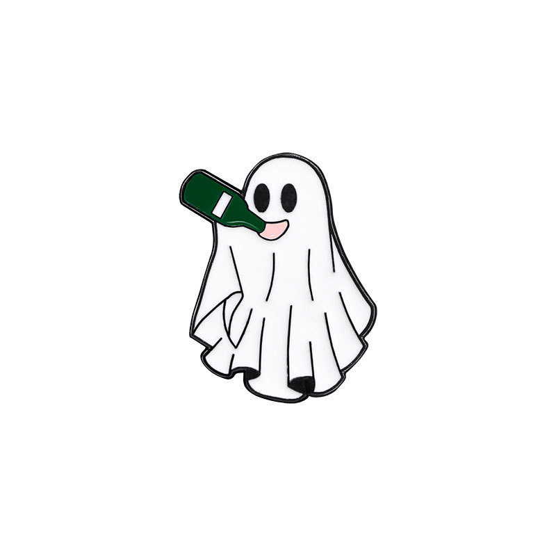 Custom Spooky Ghost Lapel Pins