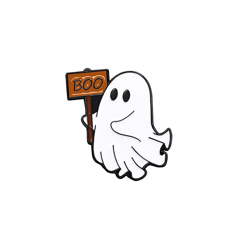 Custom Spooky Ghost Lapel Pins