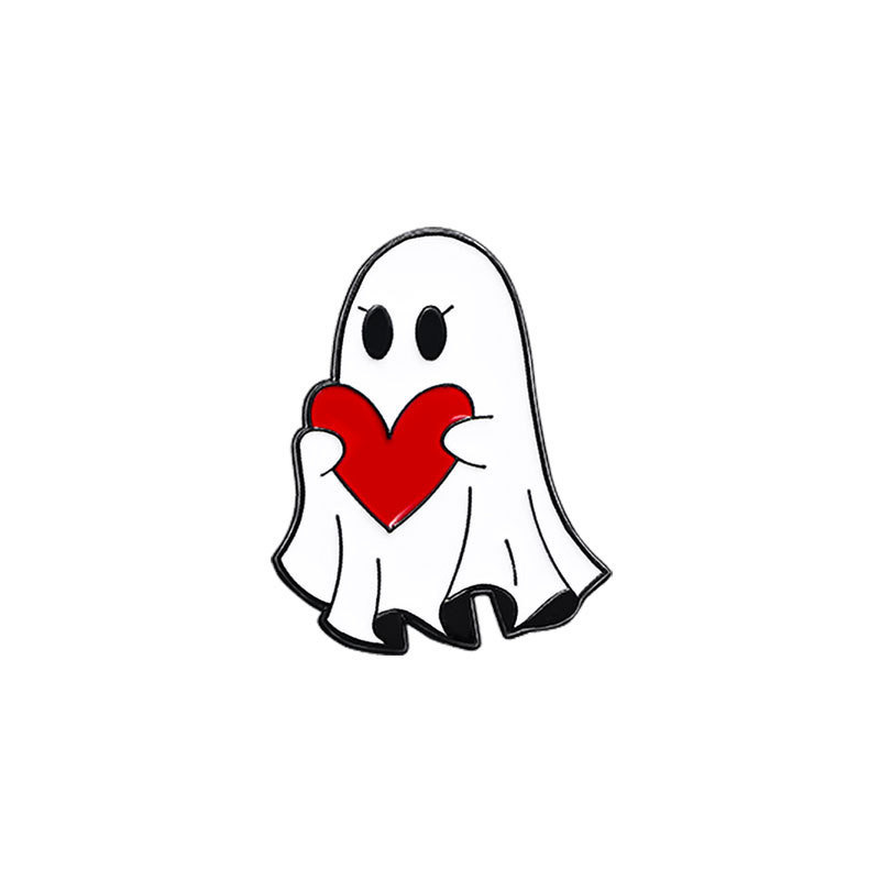 Custom Spooky Ghost Lapel Pins