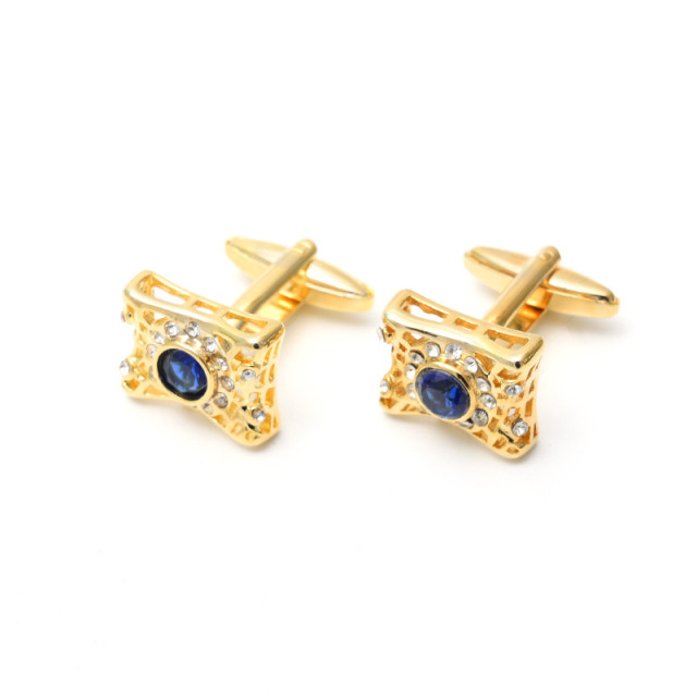 Custom 18K Gold Cuff Links