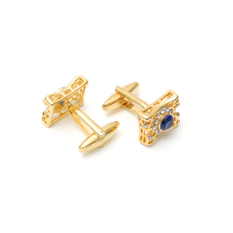 Custom 18K Gold Cuff Links