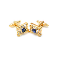 Custom 18K Gold Cuff Links