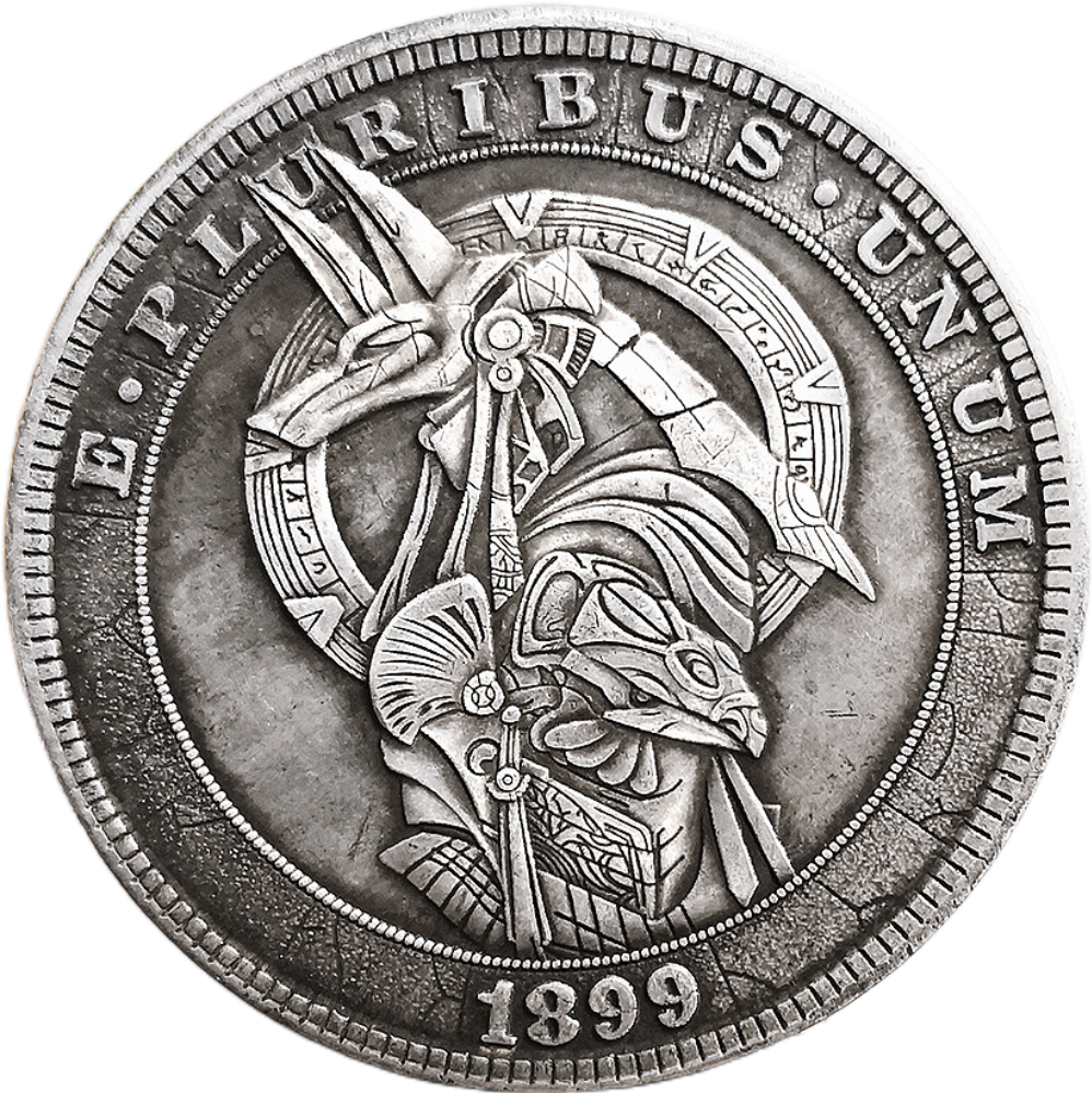Custom Brass Patron Saint Coin