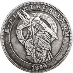 Custom Brass Patron Saint Coin