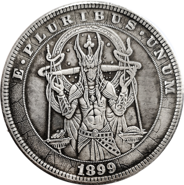 Custom Brass Patron Saint Coin