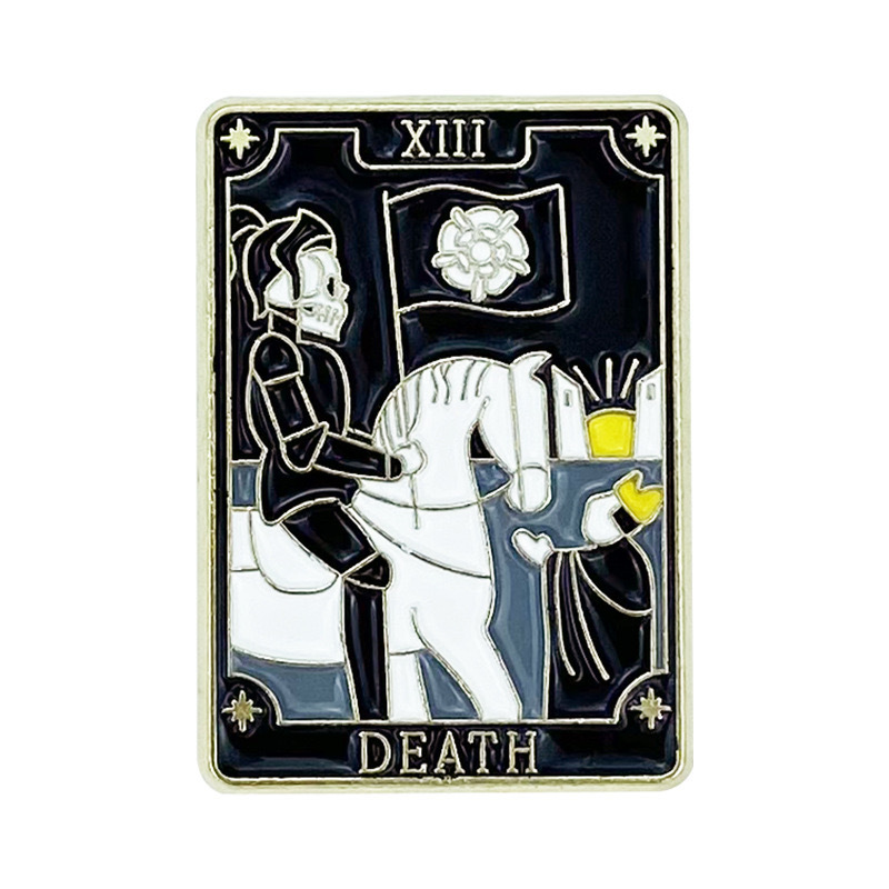 Custom Black Soft Enamel Badge