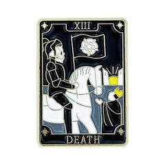 Custom Black Soft Enamel Badge