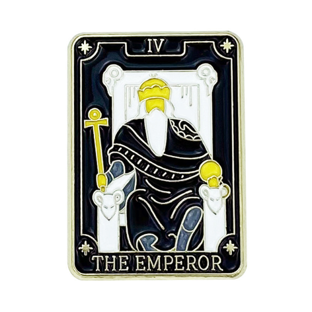 Custom Black Soft Enamel Badge