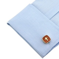 Custom Cross Cuff links