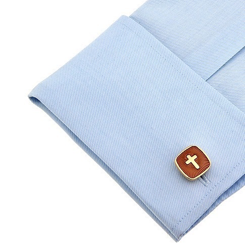 Custom Cross Cuff links