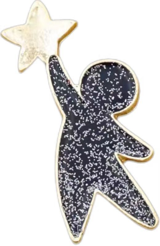 Custom Star Reacher Lapel Pin