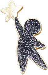 Custom Star Reacher Lapel Pin
