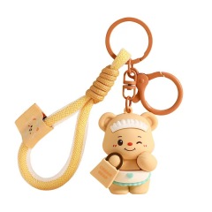Custom 3D Bear Key Chain