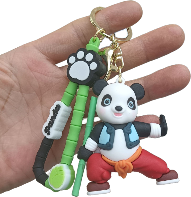 Custom PVC Kung Fu Panda Key chain