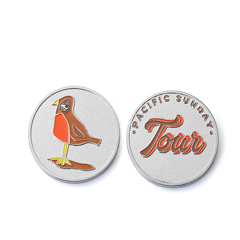 Custom Bright Silver Coins