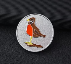 Custom Bright Silver Coins