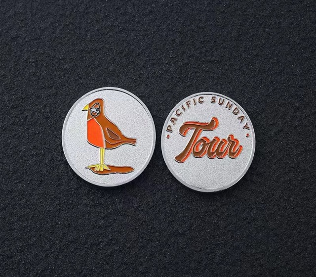 Custom Bright Silver Coins