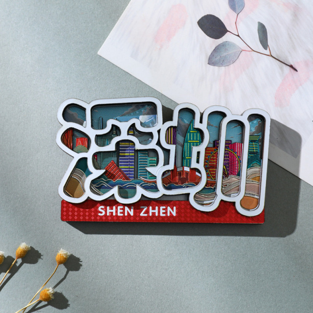 Custom Landmark Fridge Magnets