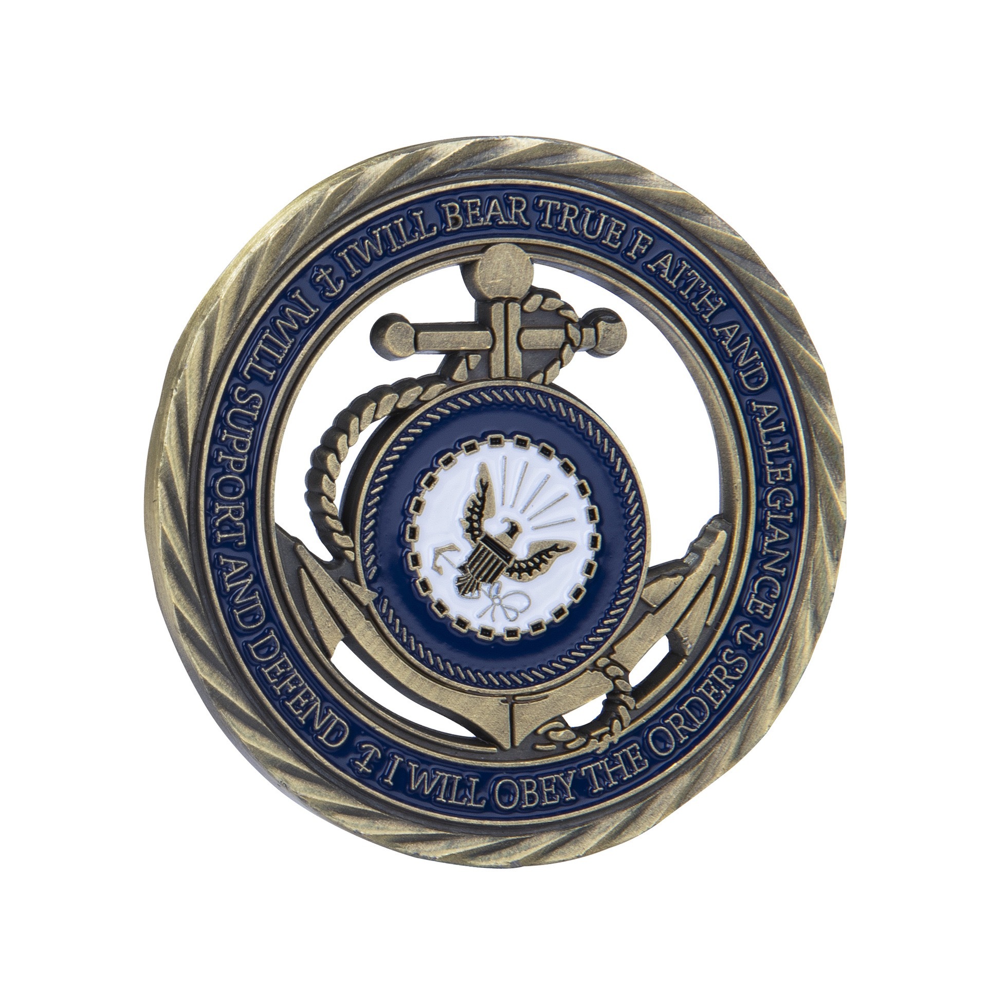 Custom Special Cut Edge Coins